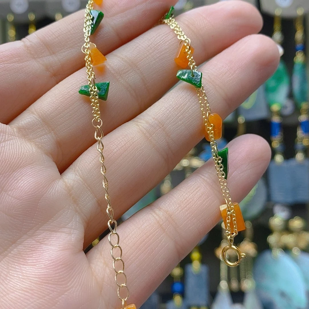 未镶嵌翡翠耳饰翡翠