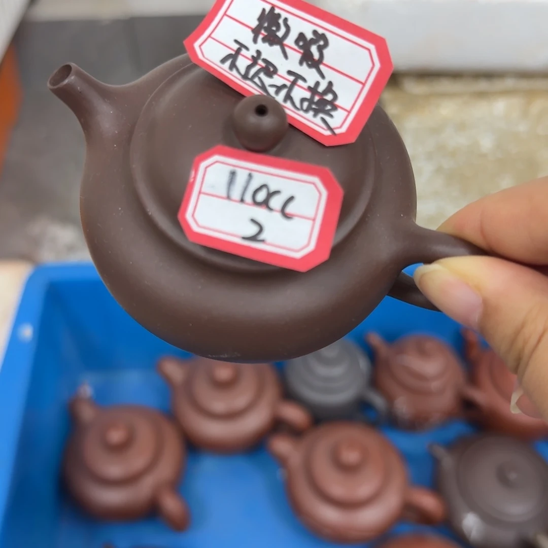 茶壶紫砂宜兴原矿羊角山紫泥