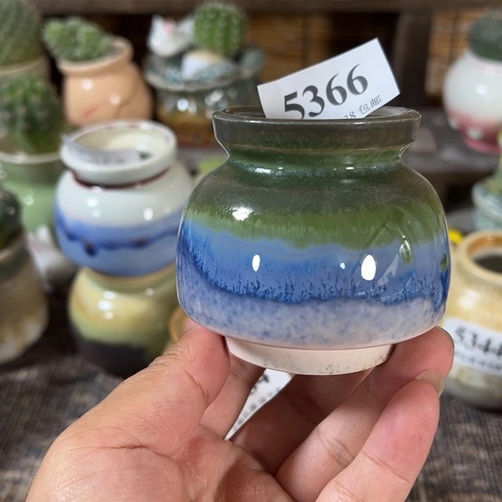 口4 手工花盆满30包邮