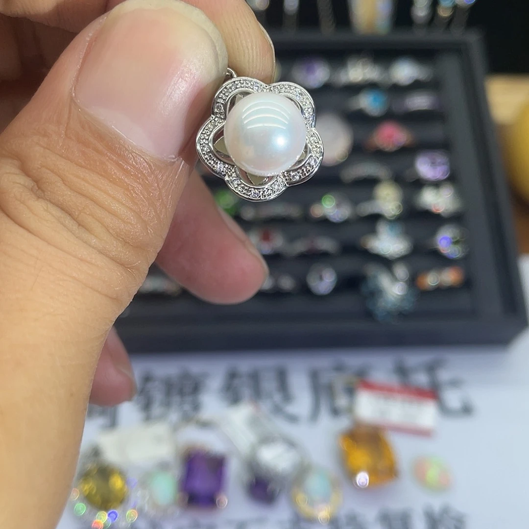 紫晶珠宝半成品未镶嵌