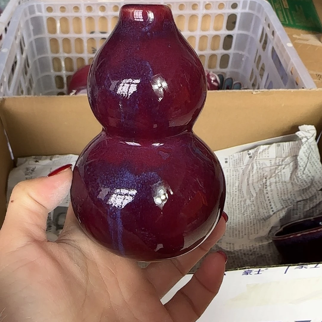 摆件陶郑家钧窑摆件