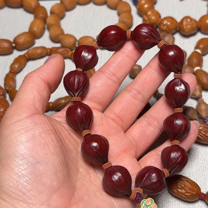 橄榄核手串/手链1.7紫皮