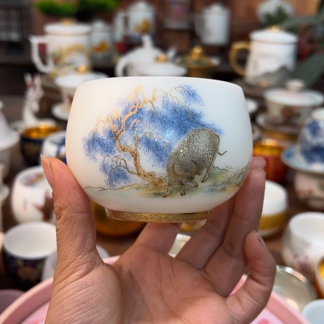 高端大气上档次陶瓷茶具