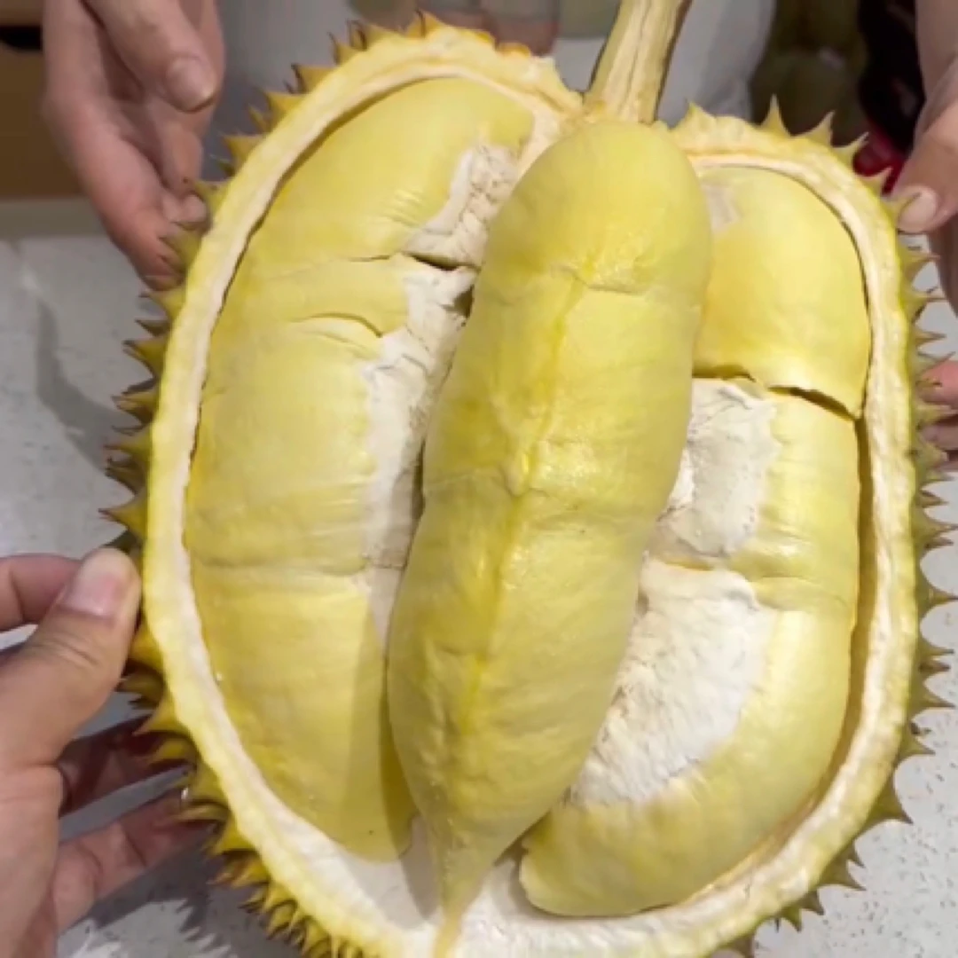 32.9/斤【泰挺好】干包大黄肉A+泰国新鲜金枕榴莲核小同城配送金枕泰国