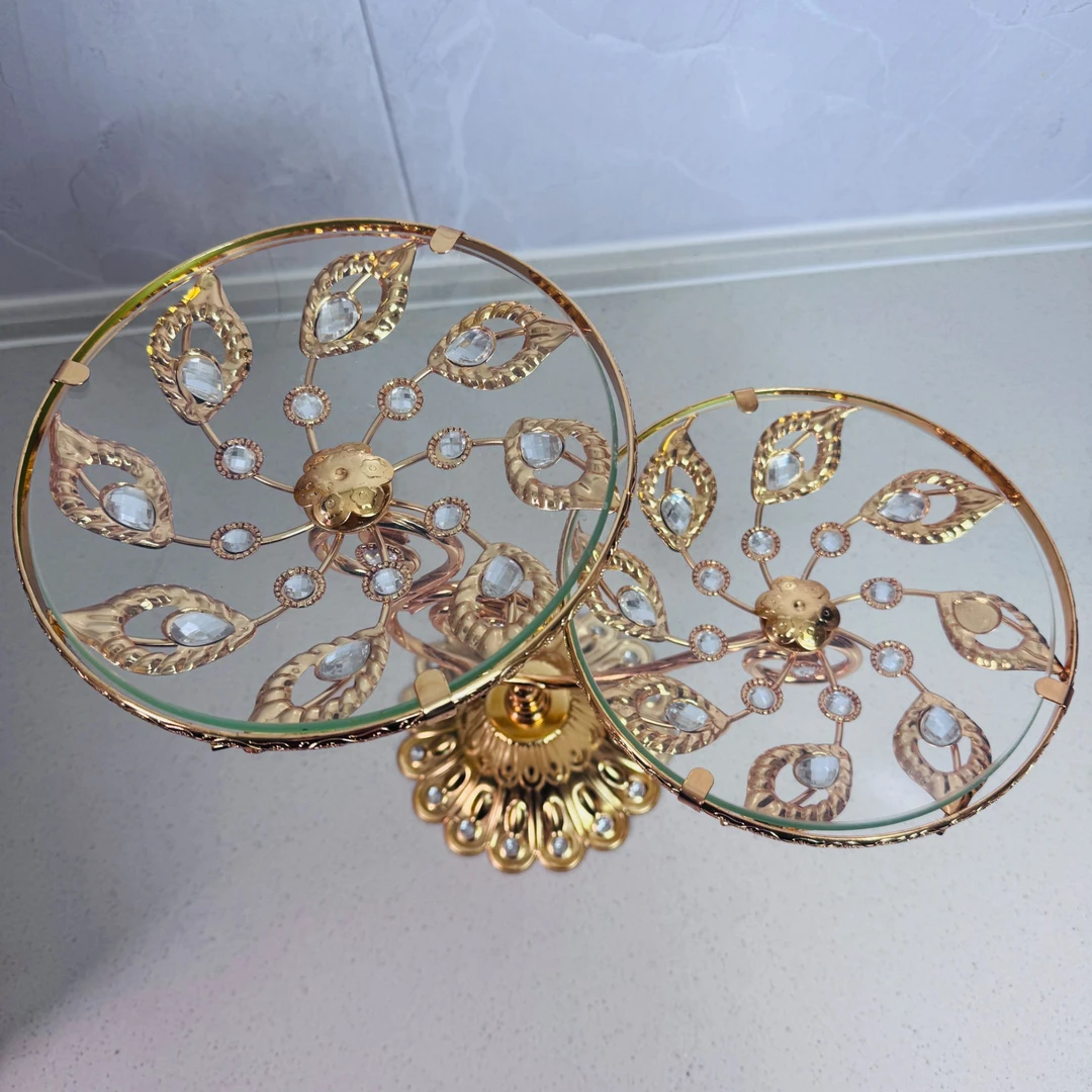 【新疆包邮】2kuzlik miwadan 2耳水果托盘网红高档家用简约创意