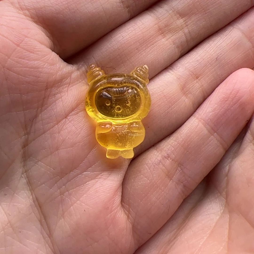 未镶嵌琥珀颈饰蜜蜡