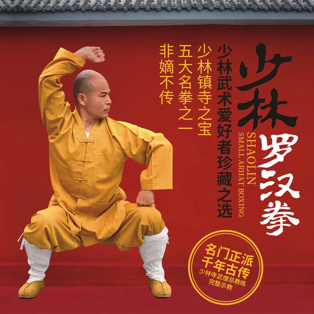 少林大罗汉拳  五大名拳之一非嫡不传全套功法演练实战应用武术