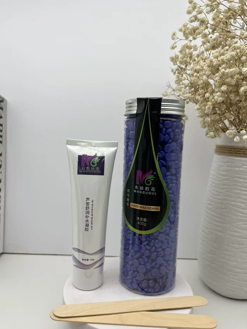 MagguguL 脱毛蜡豆，芦荟舒润补水凝胶【新疆包邮】