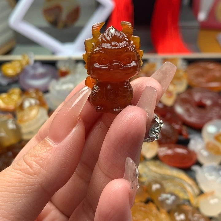 玛瑙/玉髓颈饰未镶嵌飘***活