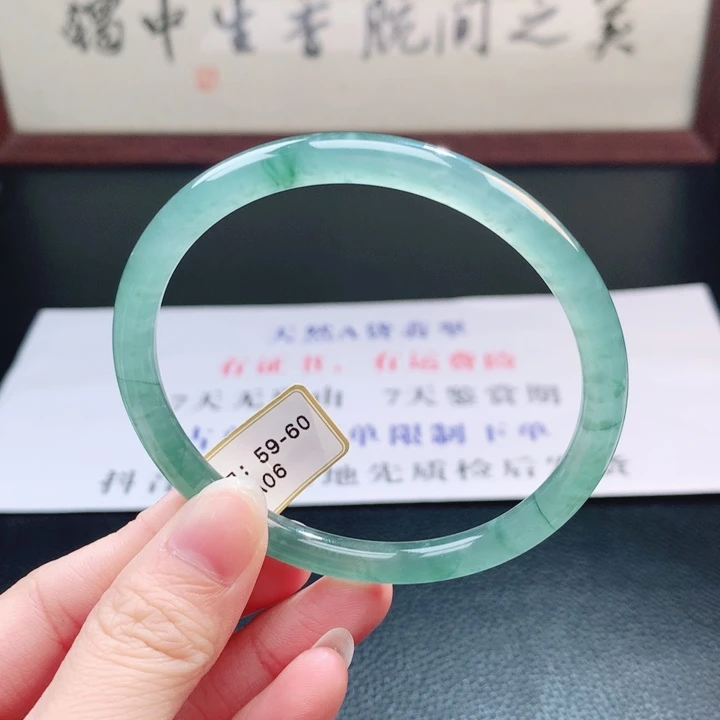 翡翠未镶嵌手镯翡翠手镯74
