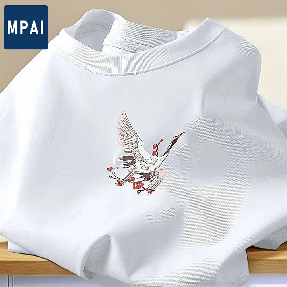 【源头工厂】2025短袖t恤男式T恤衫夏季新款潮牌男装大码半袖t