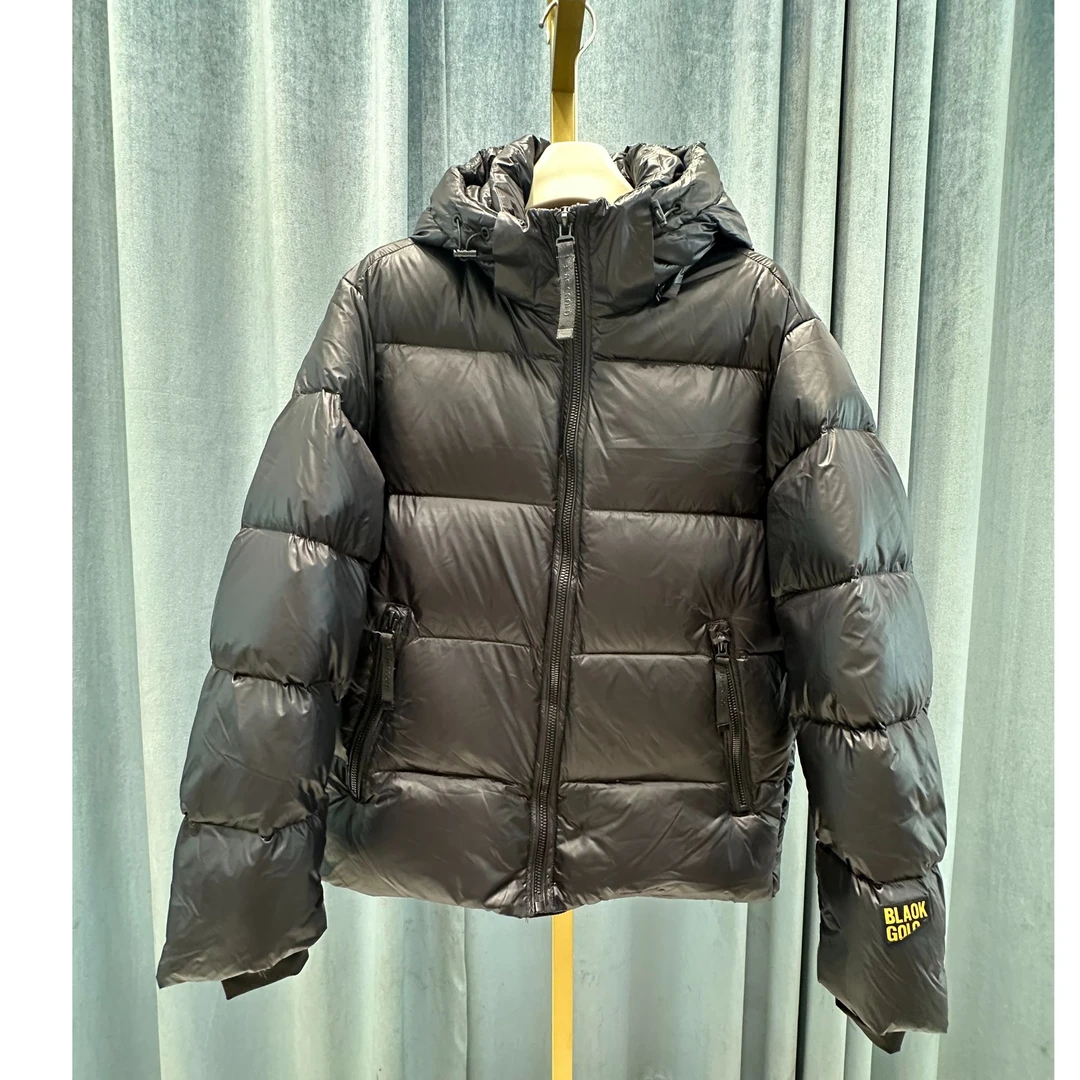 羽绒白鹅保暖拉链纯色云朵连帽长款韩版羽绒