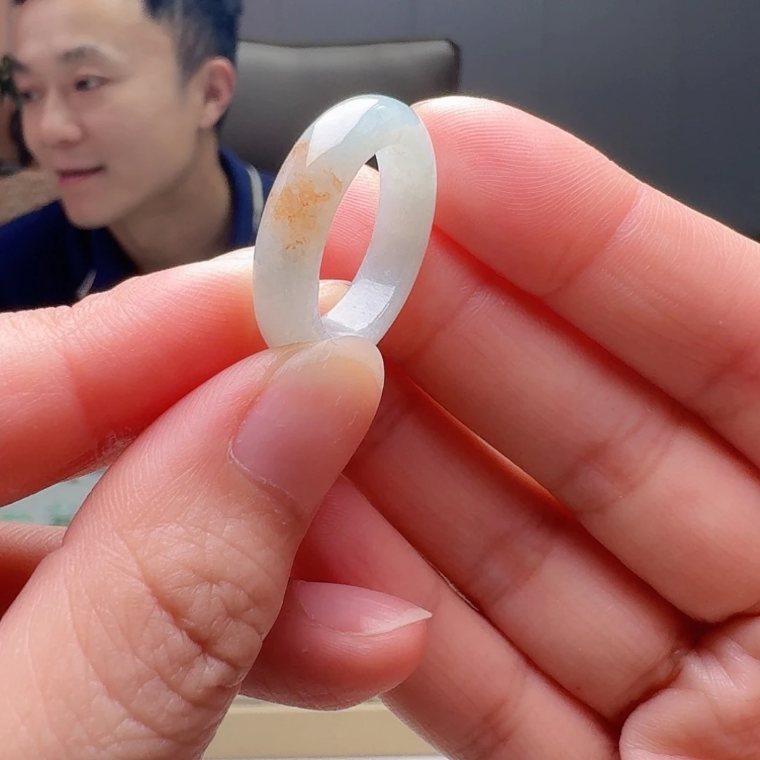 翡翠戒指未镶嵌天然