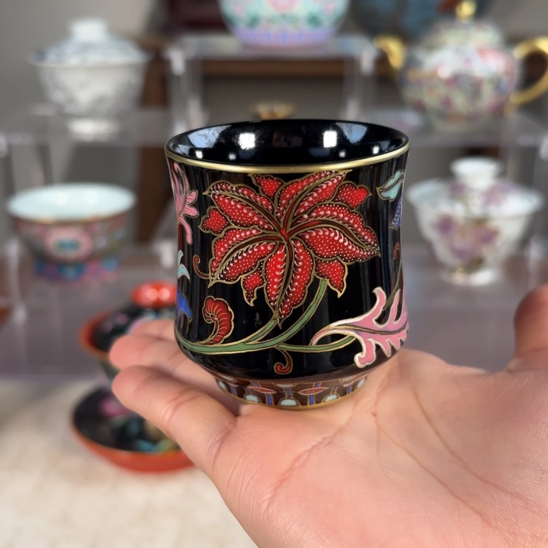 纯手工手绘 高端茶器