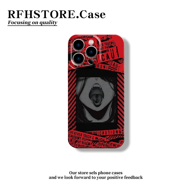 ZMGX禁忌少女之吻适用iphone17promax菲林手机壳华为vivo小米oppo