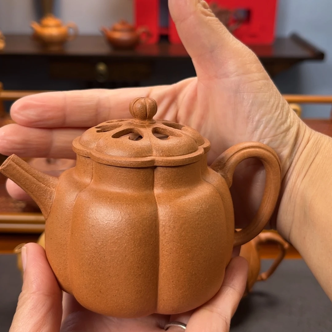 古***7茶壶紫砂宜兴紫砂壶半手工制作