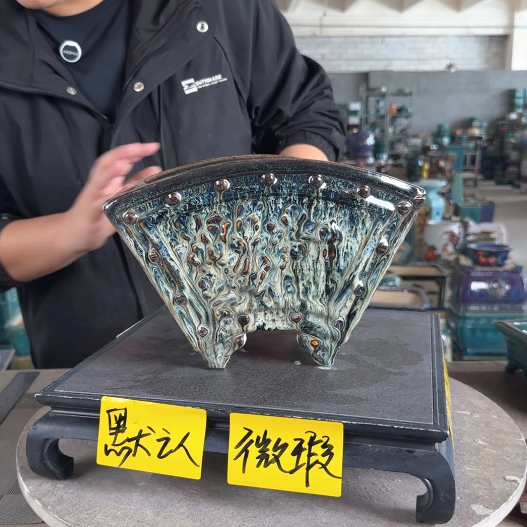 陶迟*。一风堂石湾花盆