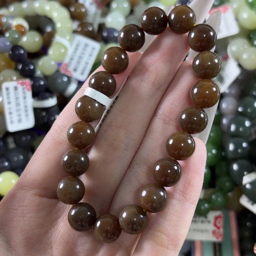 和田玉未镶嵌手链117