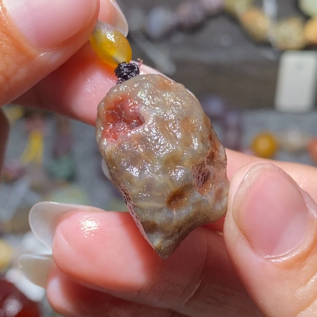 未镶嵌玛瑙/玉髓珠宝半成品