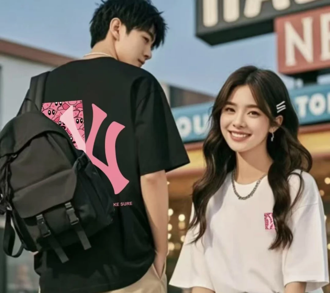 短袖T桖夏季新款时尚轻奢百搭半袖宽松潮流简约休闲A01