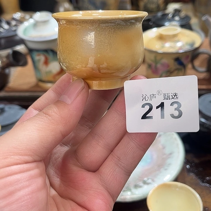 沁庐柴窑古法柴烧全手工茶具