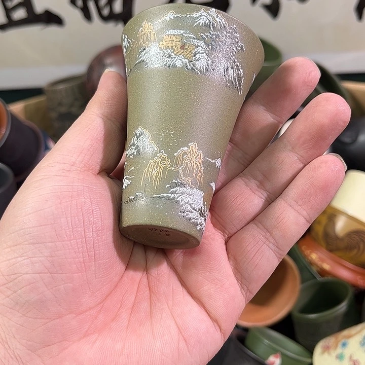 茶杯紫砂全手工紫砂 主人杯