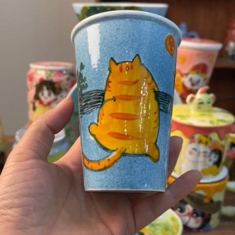 炉景德镇釉下手绘陶瓷
