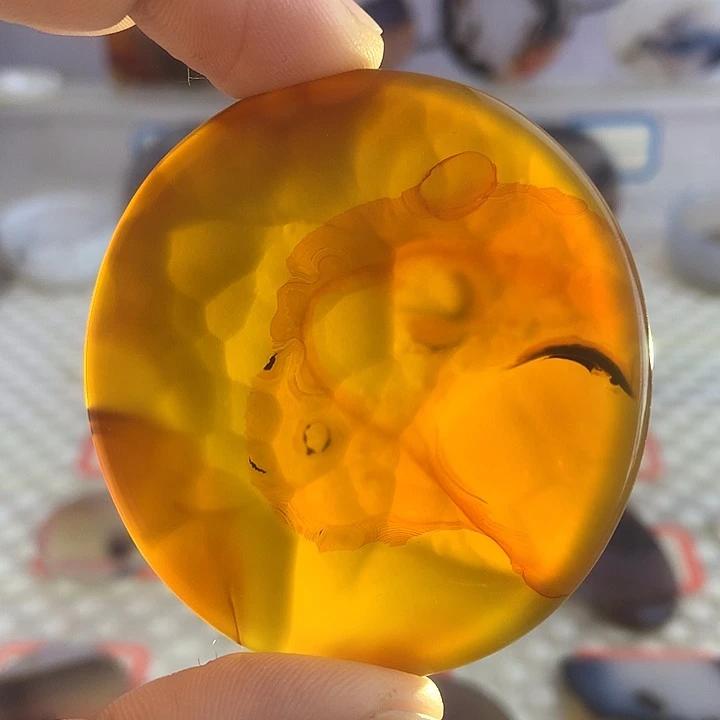 玛瑙/玉髓合金颈饰