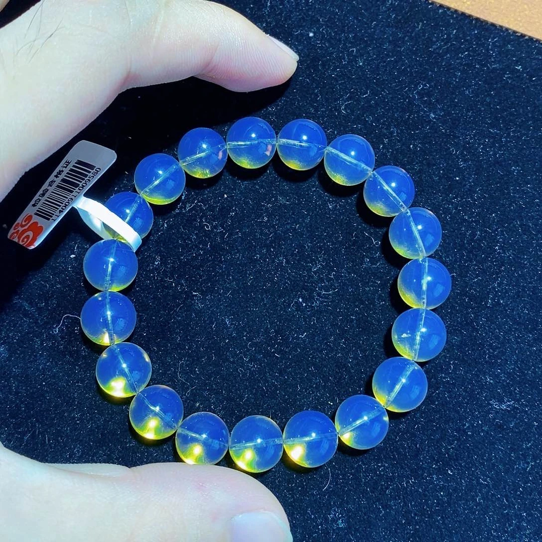 蓝珀未镶嵌珠宝奇石10mm