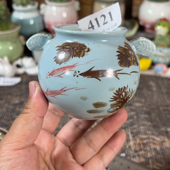 口5 手工花盆满30包邮