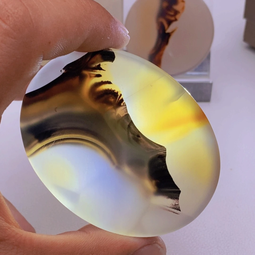 6***0玛瑙/玉髓吊坠(不含链)未镶嵌