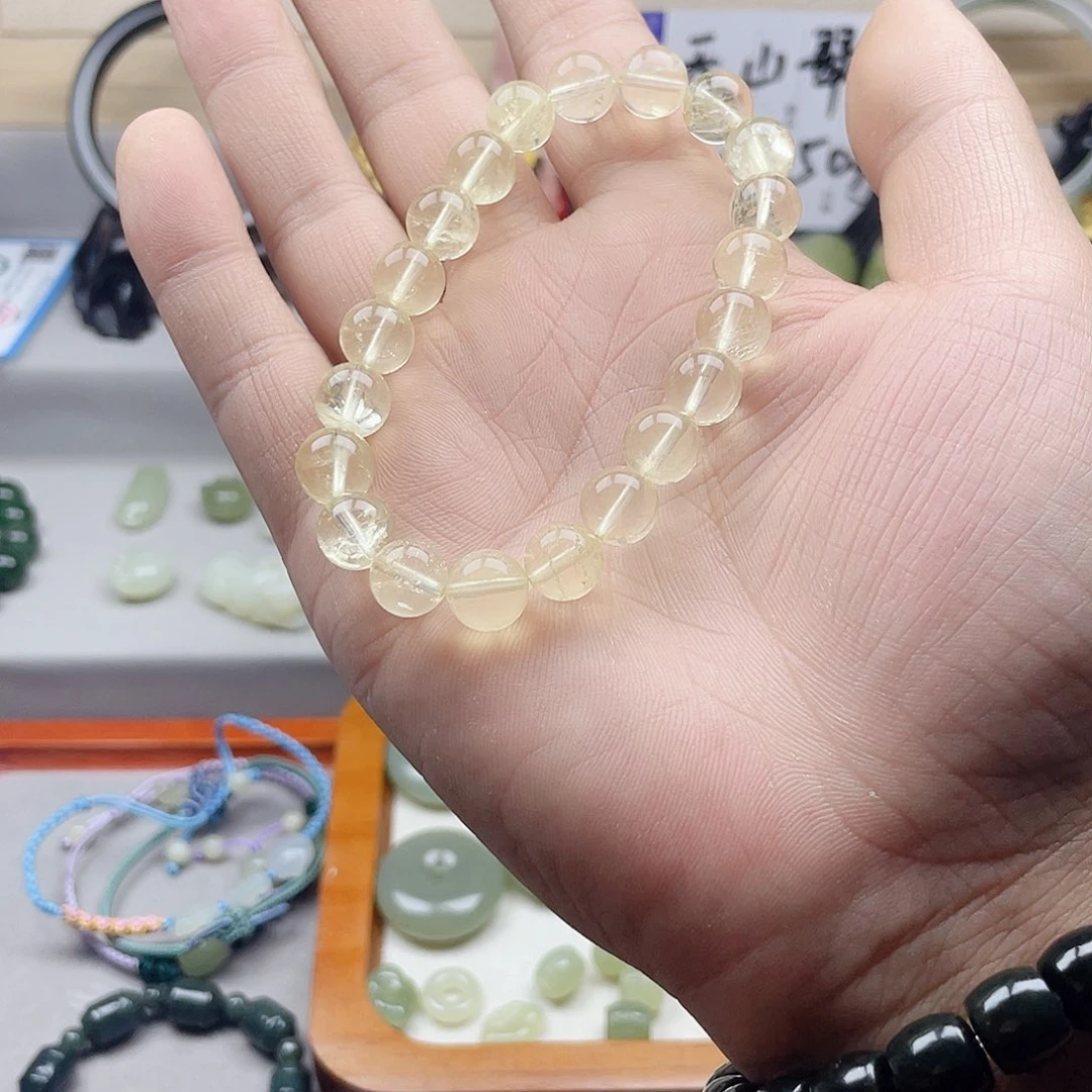 石英质玉手镯未镶嵌黄**凉