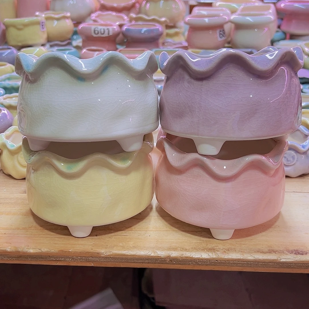 陶瓷花盆当场凑满12包邮