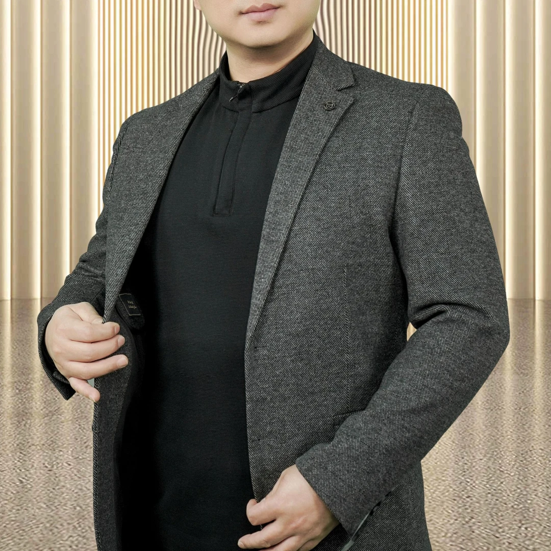 培蒙2025新春男士西装春季商务休闲时尚