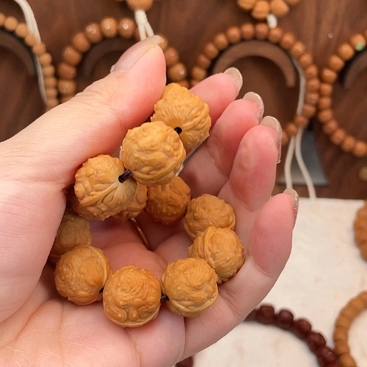 手串/手链核桃微瑕大麒麟蟾王16mm左右