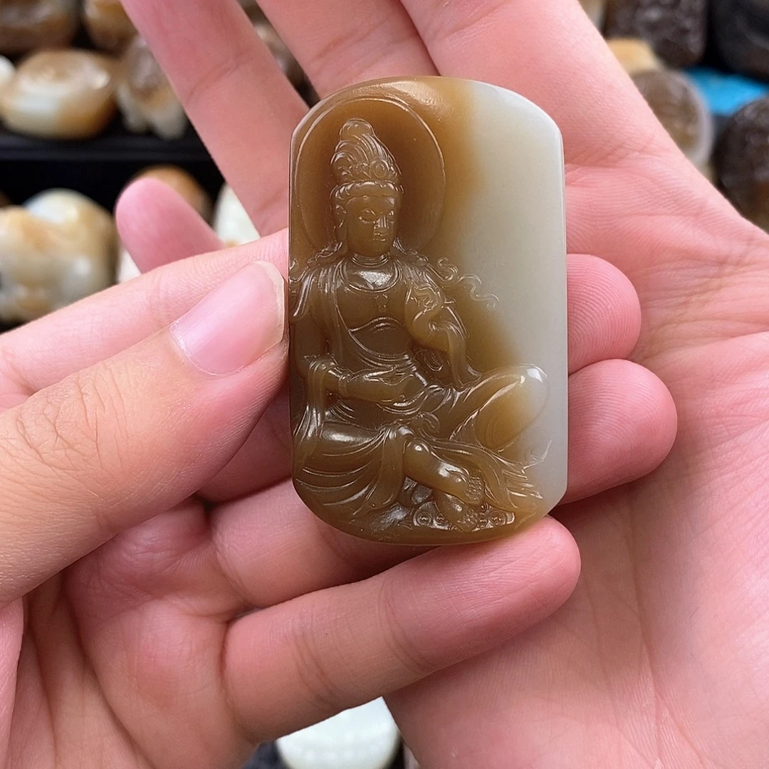 未镶嵌和田玉挂件
