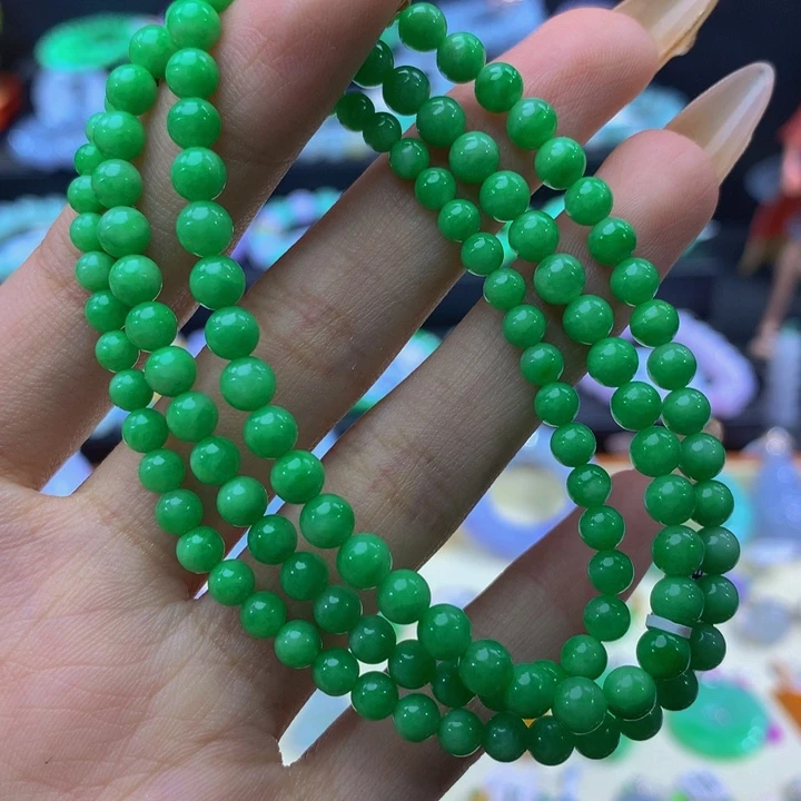 翡翠未镶嵌手链翡翠
