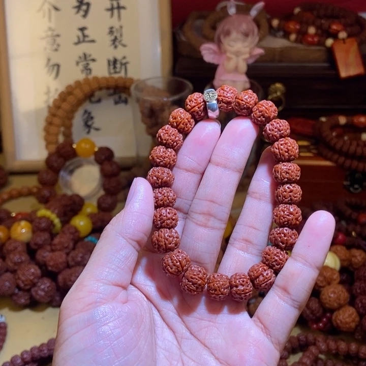 吊坠金刚菩提116玉化单金标