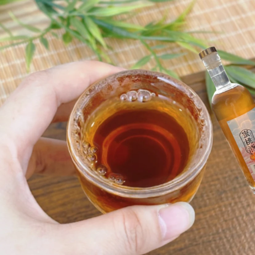 武当山官山镇水蜜桃低度微醺蜜桃酒礼盒装