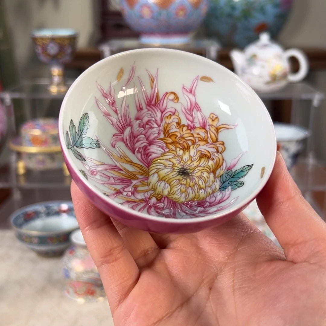 纯手工手绘 高端茶器