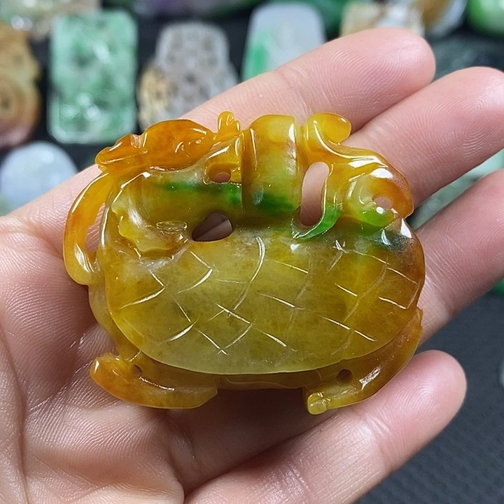 紫金钵盂菩提吊坠