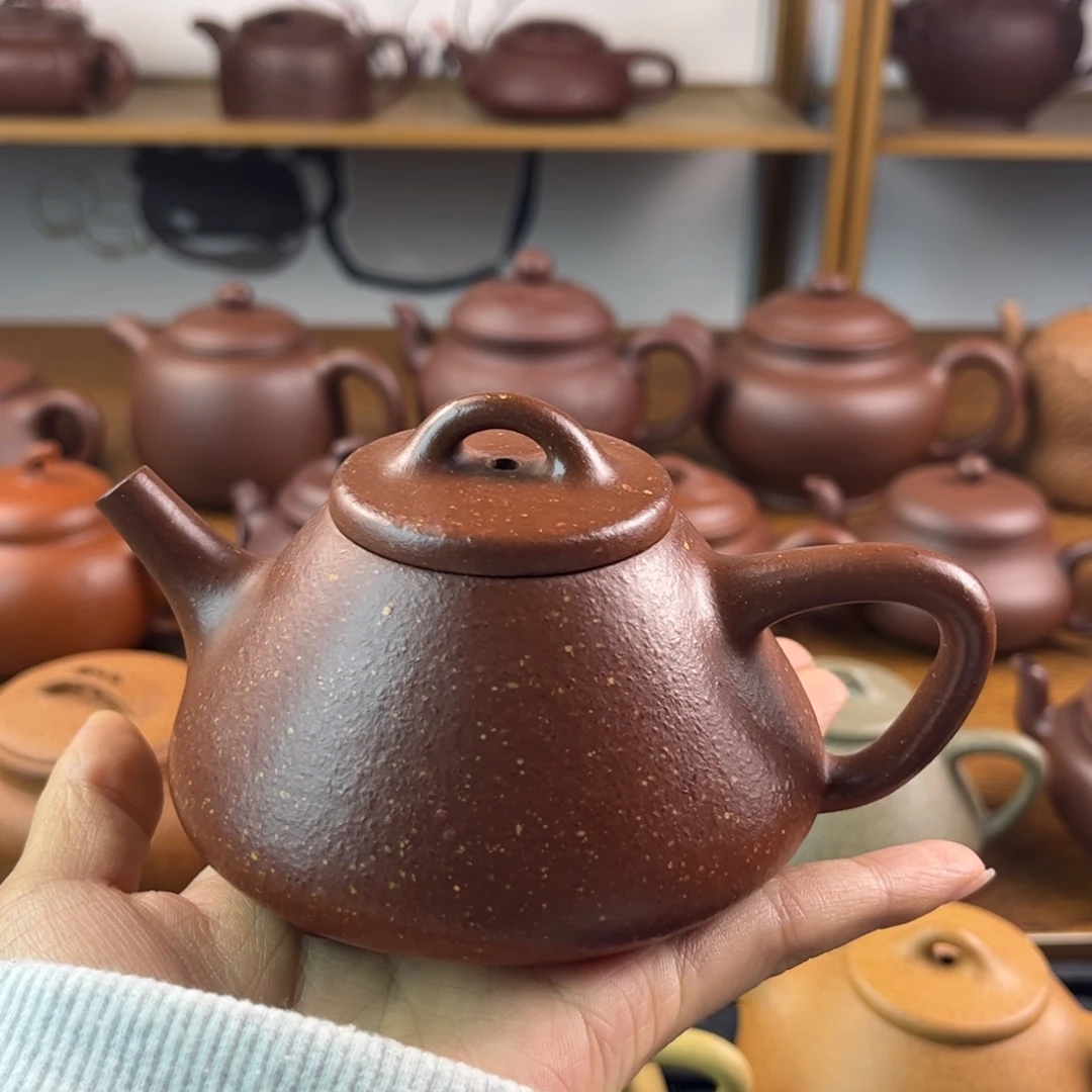 好***林茶壶紫砂手工制作工艺精湛