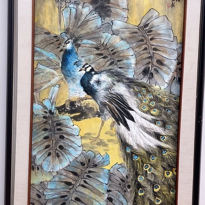 国画毕晓民国画作品