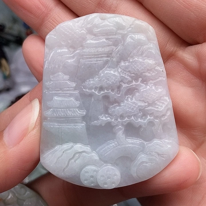 未镶嵌挂件翡翠翡翠