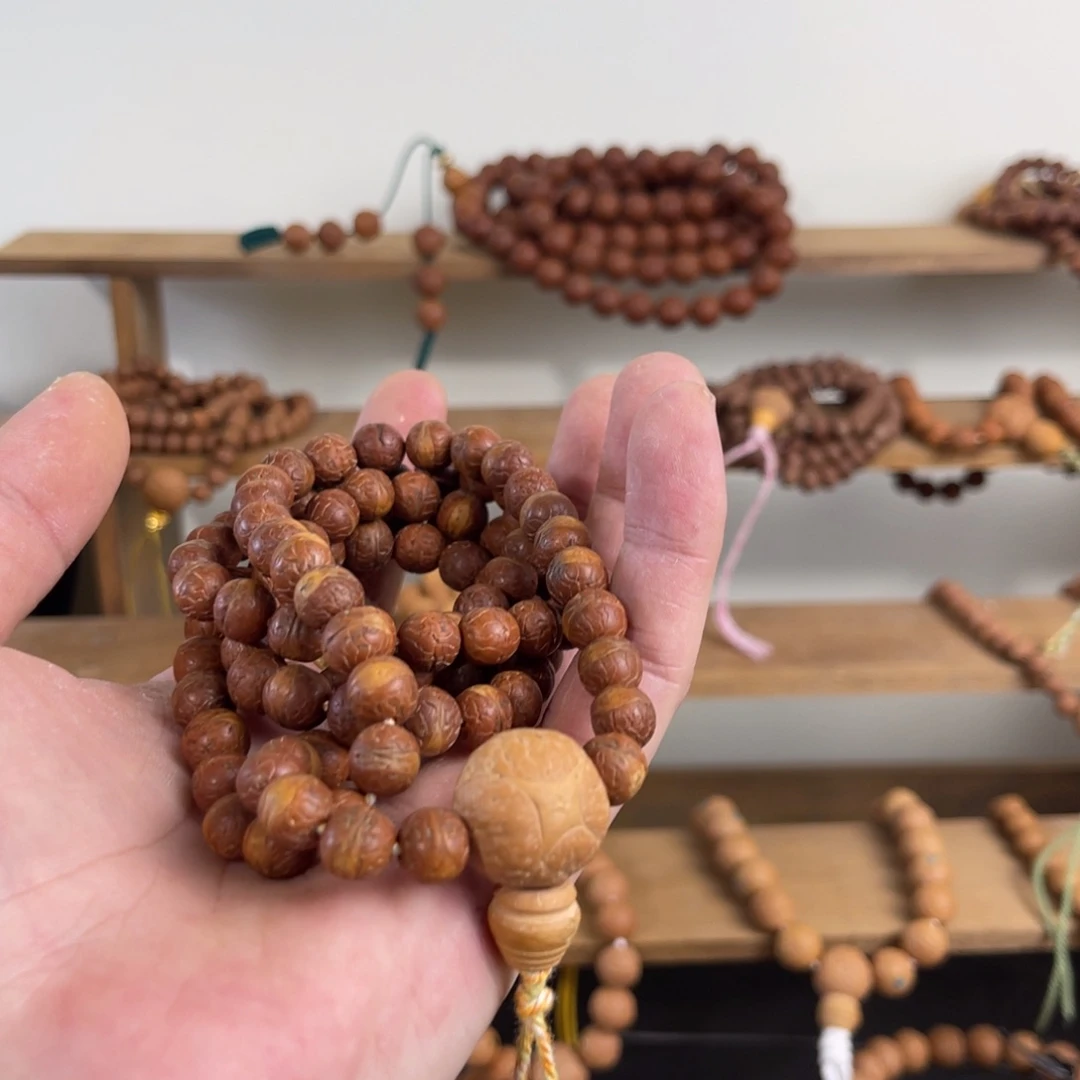 十***月吊坠凤眼菩提酸枣108