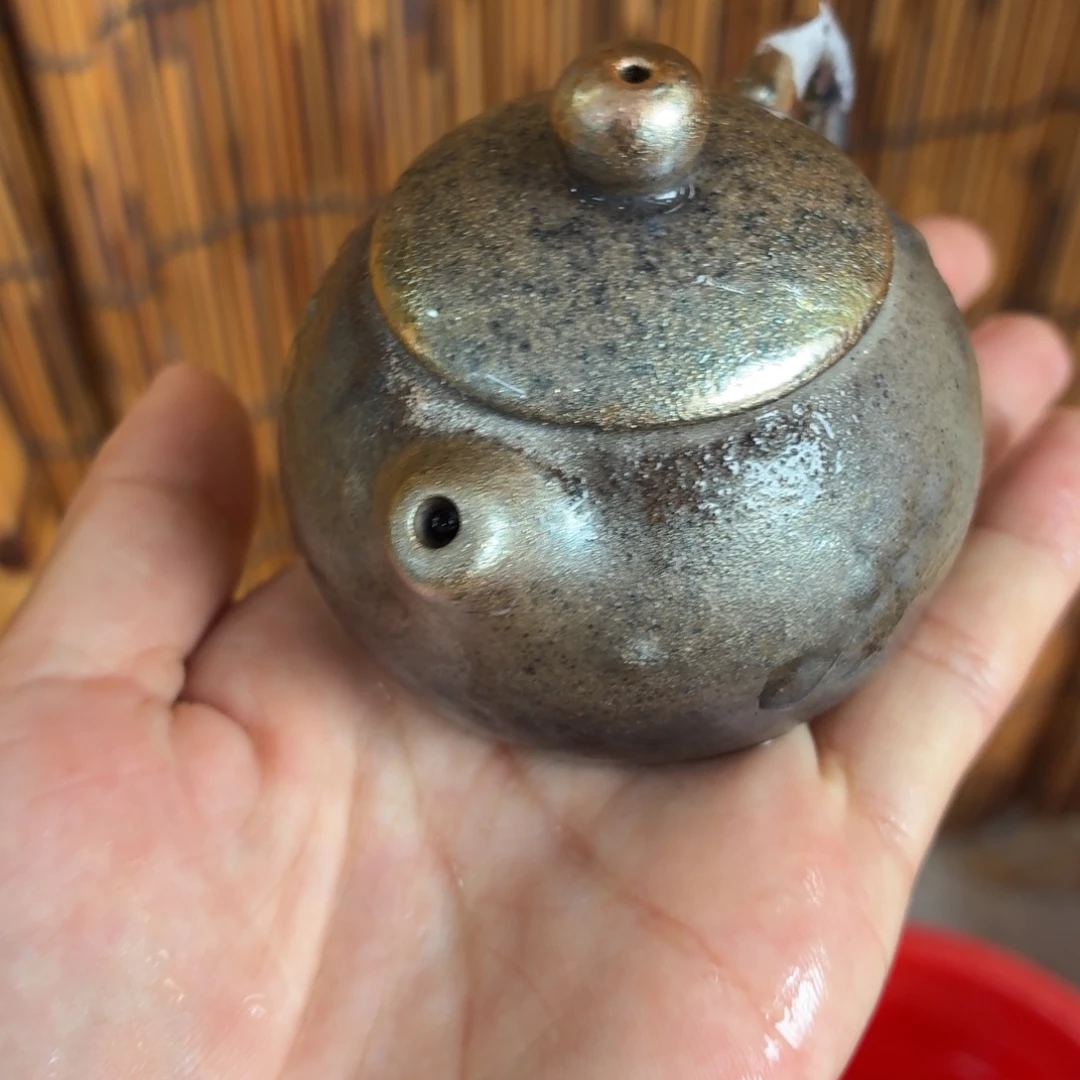 陶园柴烧精品好货562鼓包摆件