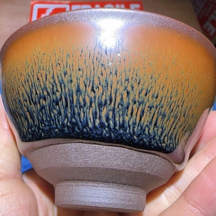 茶盏福建盏茶器瑕疵