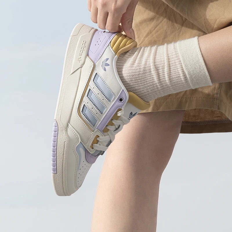 阿迪达斯三叶草板鞋女鞋drop step低帮复古运动鞋休闲鞋 JP5887