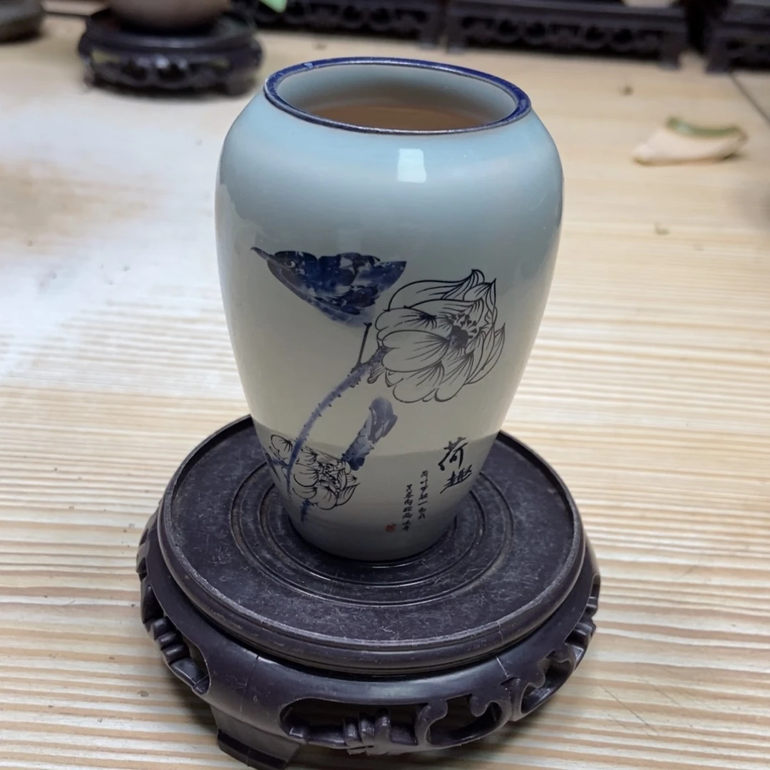 瓷片陶瓷花盆陶瓷艺术