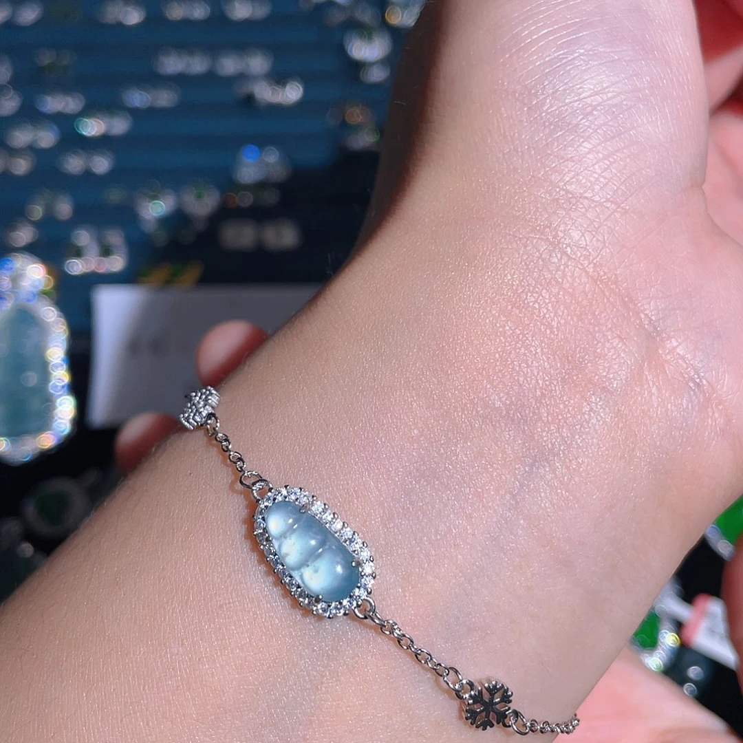 未镶嵌手链翡翠手链